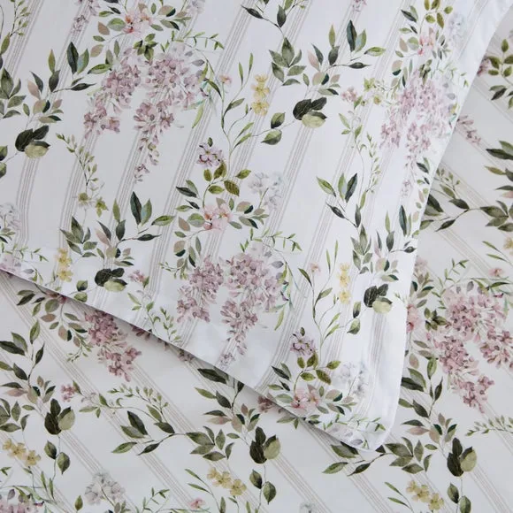 Dorma Wiysteria Stripe 100% Cotton Sateen Oxford Pillowcase Pair 4