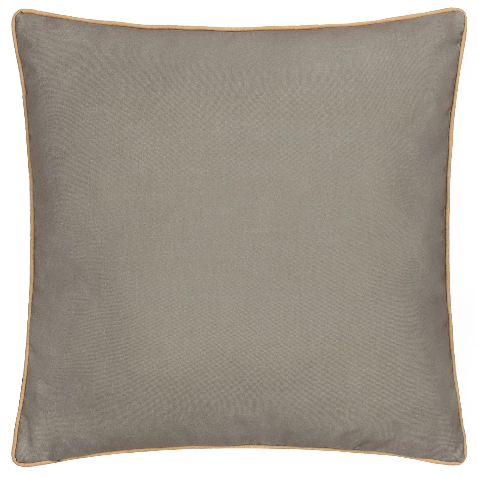 Morris & Co Strawberry Thief Piped Outdoor Cushion in Beige 3