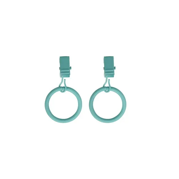 Rainbow Curtain Rings with Clips Dia. 10/13mm 5