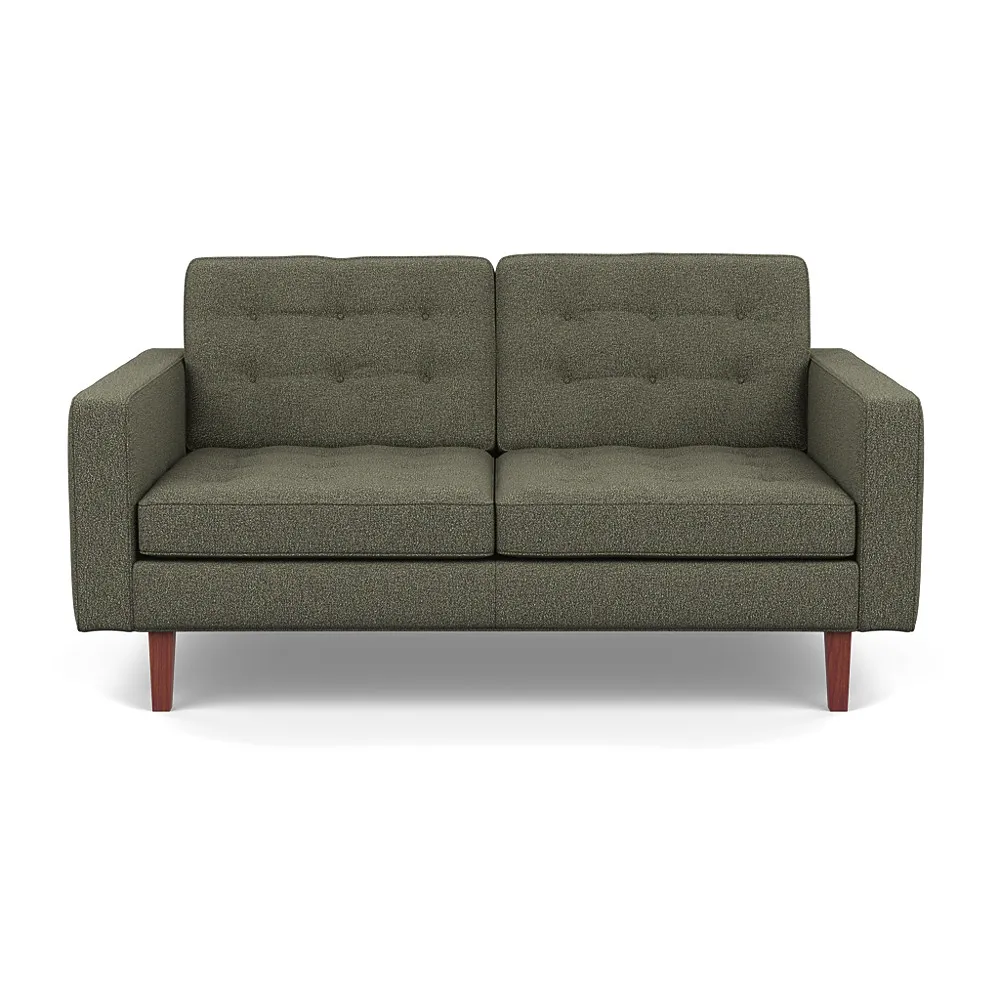 Heal's Hepburn 2 Seater Loop Boucle Forest Walnut 1