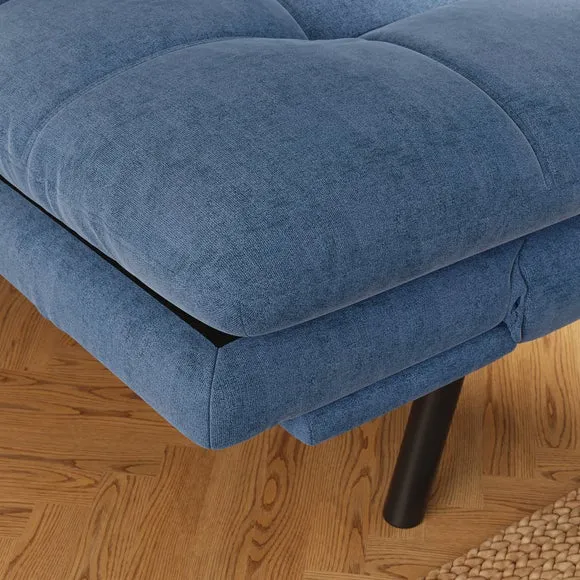 Harrison Quilted Chenille Clic Clac Sofa Bed 5