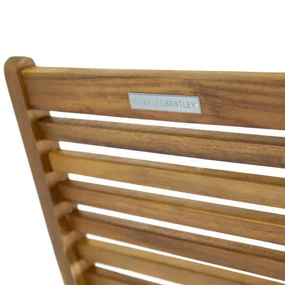 Acacia 4 Seater Rectangular Dining Set 5