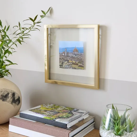 Floating Oversized Mount Square Photo Frame 1