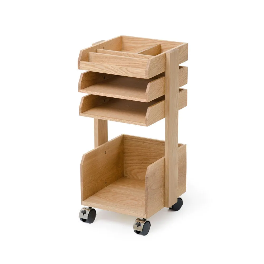 Wireworks Small Desk Organiser with Wheels 3