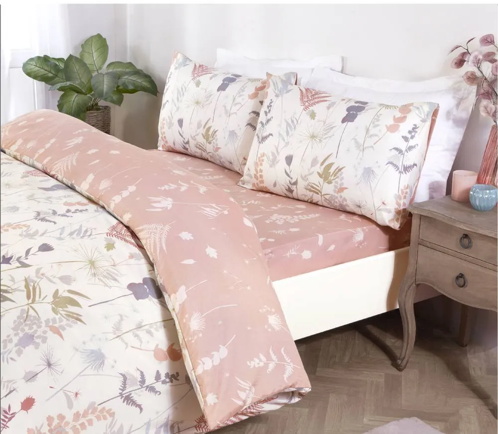 Rapport Home Camargue Reversible Microfibre Fabric Complete Duvet Cover Set 4