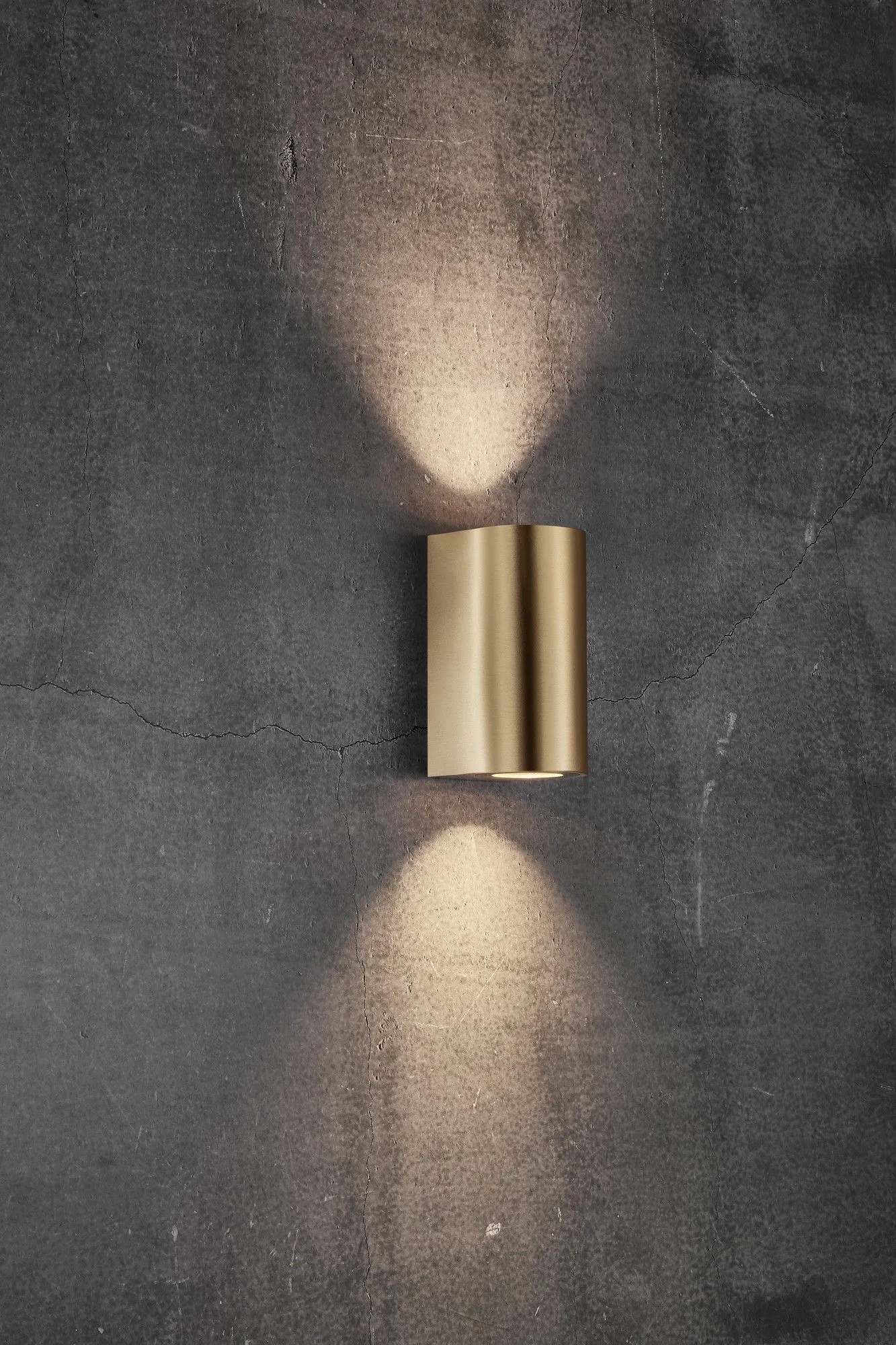 Nordlux Canto Outdoor Wall Light Brass Brass Garden GU10 IP44 Mains in Gold 5