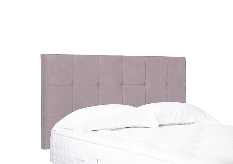 Artisan Collection Kaito Standard Strutted Headboard - Single - Plush Lilac
