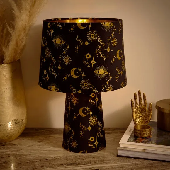 Celestial Fabric Table Lamp 2