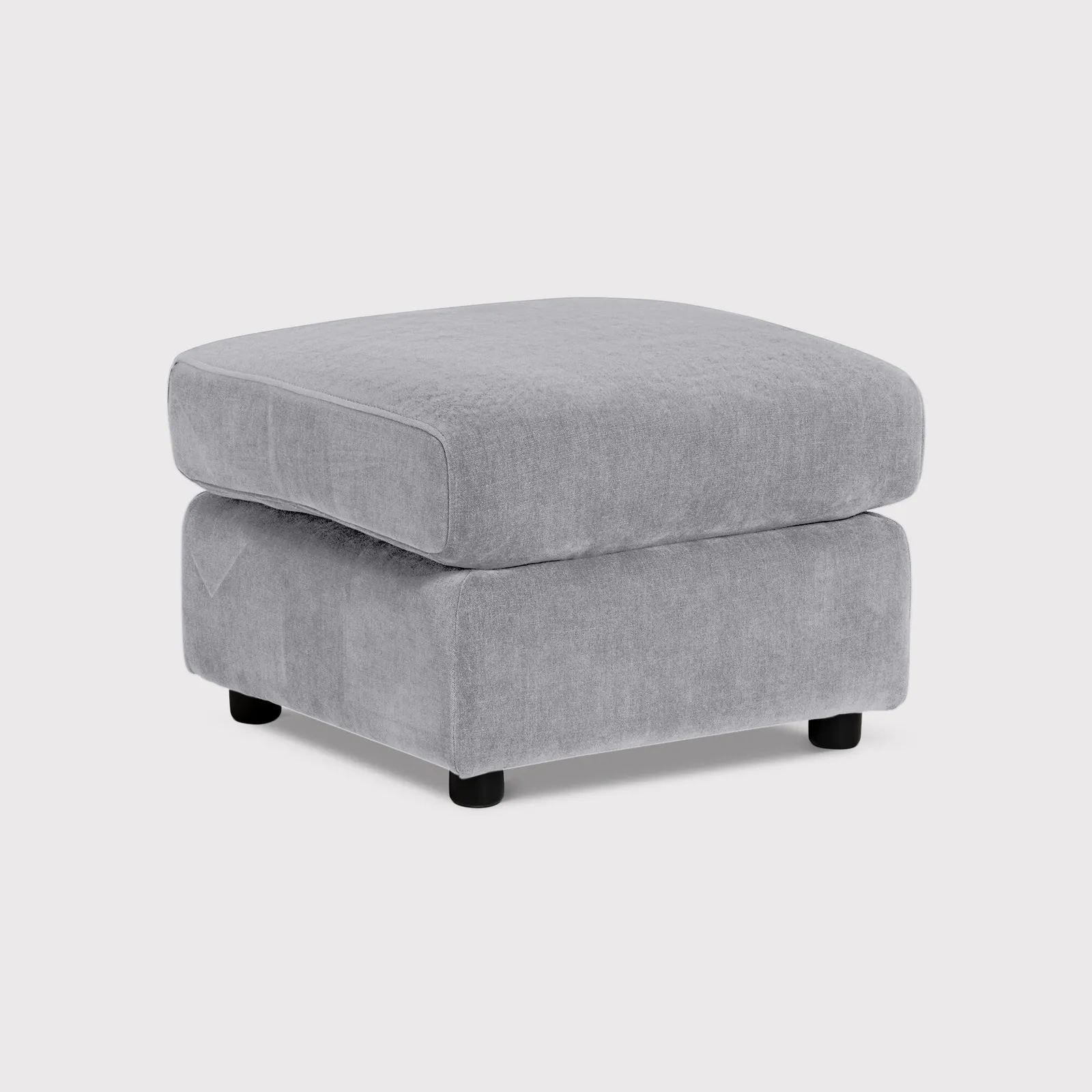 Montgomery Footstool, Grey Fabric | Barker & Stonehouse 1