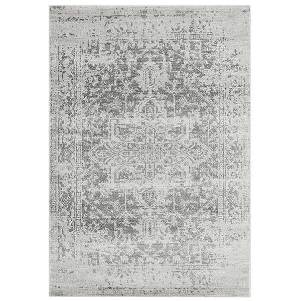 Antique Medallion Rug  Grey