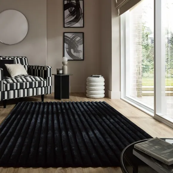 Cord Faux Fur Supersoft Rug