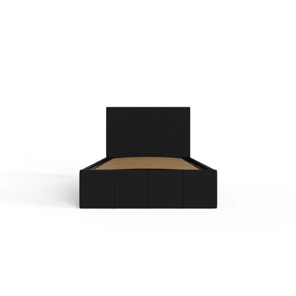 Side Lift Ottoman Bed, Faux Leather 5