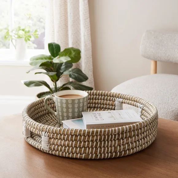 White Wash Tray, 38cm