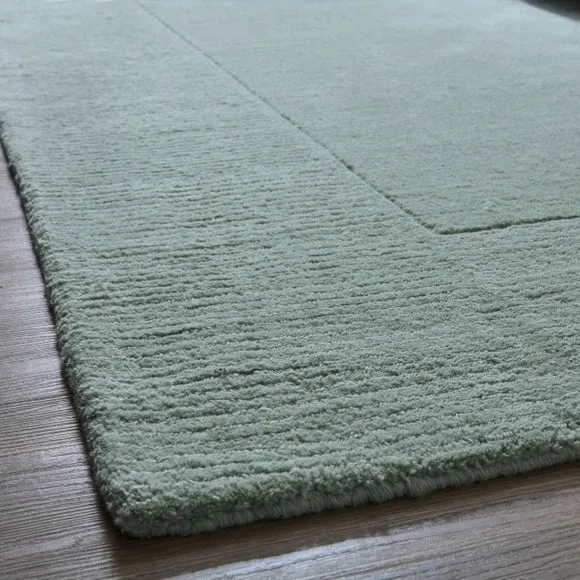 Boston Wool Border Rug 6
