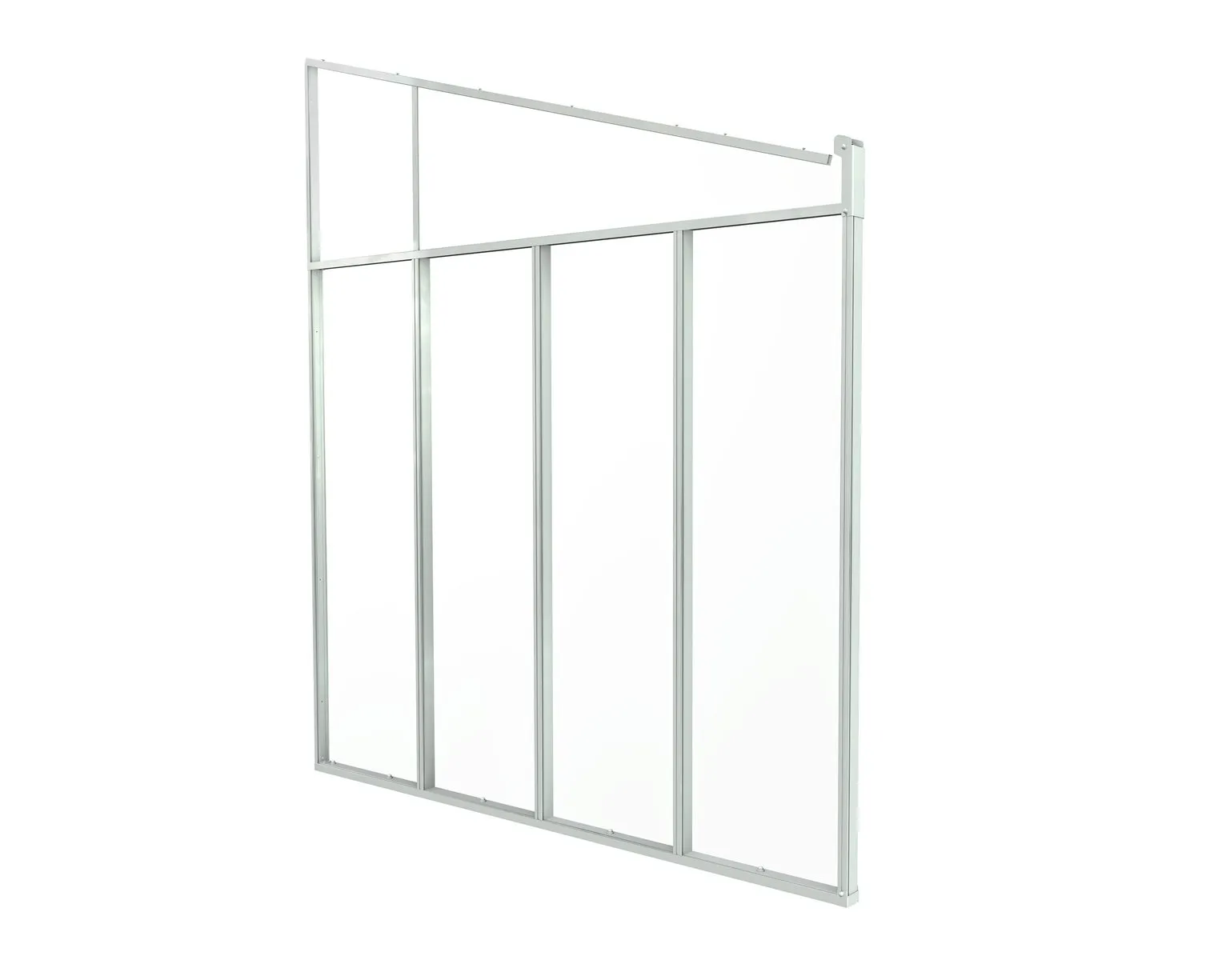 Palram Sierra 3m Patio Cover Side - White