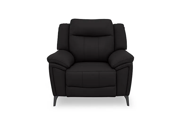 Panache Leather Power Recliner Chair with Power Headrest and Heated Seat