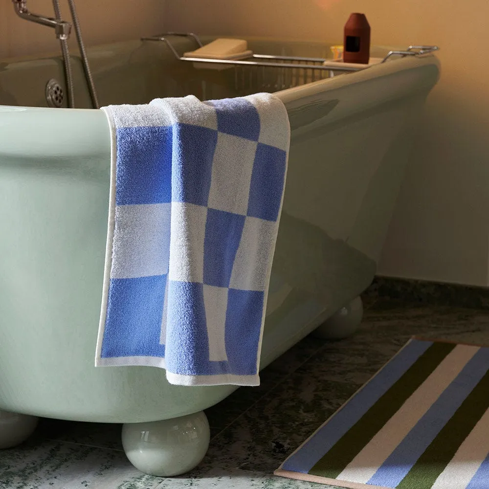 HAY Check Bath Mat Capuccino 4