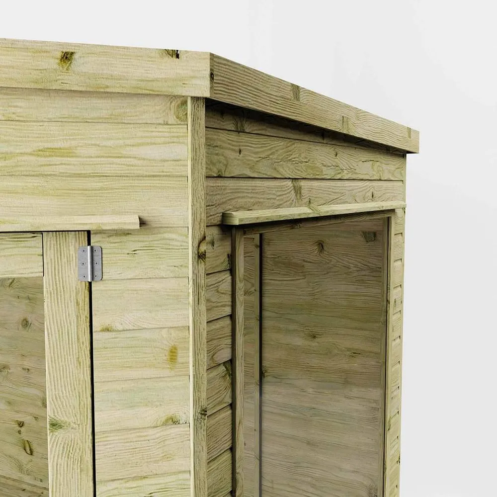 Mercia 7 x 7 Feet Premium Corner Summerhouse - L207.4 x W207.4 x H200.6 cm in Brown 6