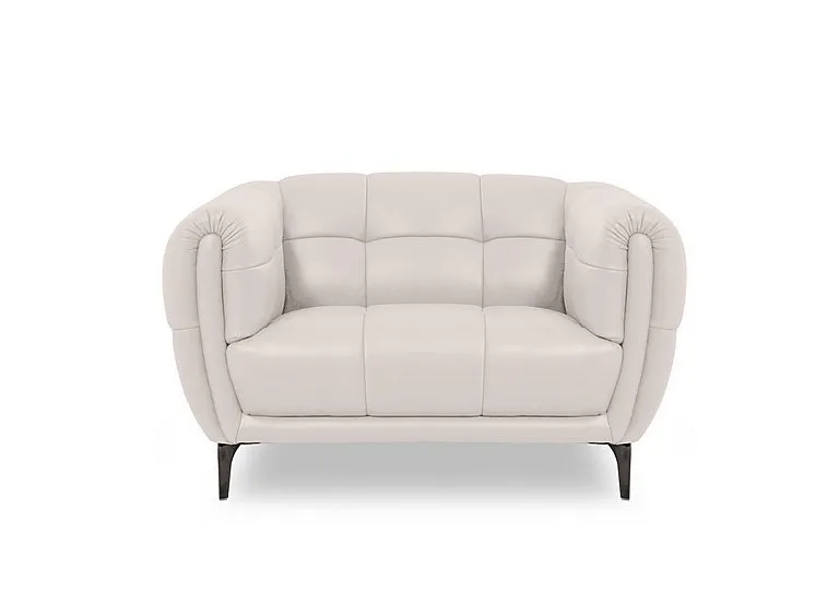 Sienna NC Leather Cuddler Chair