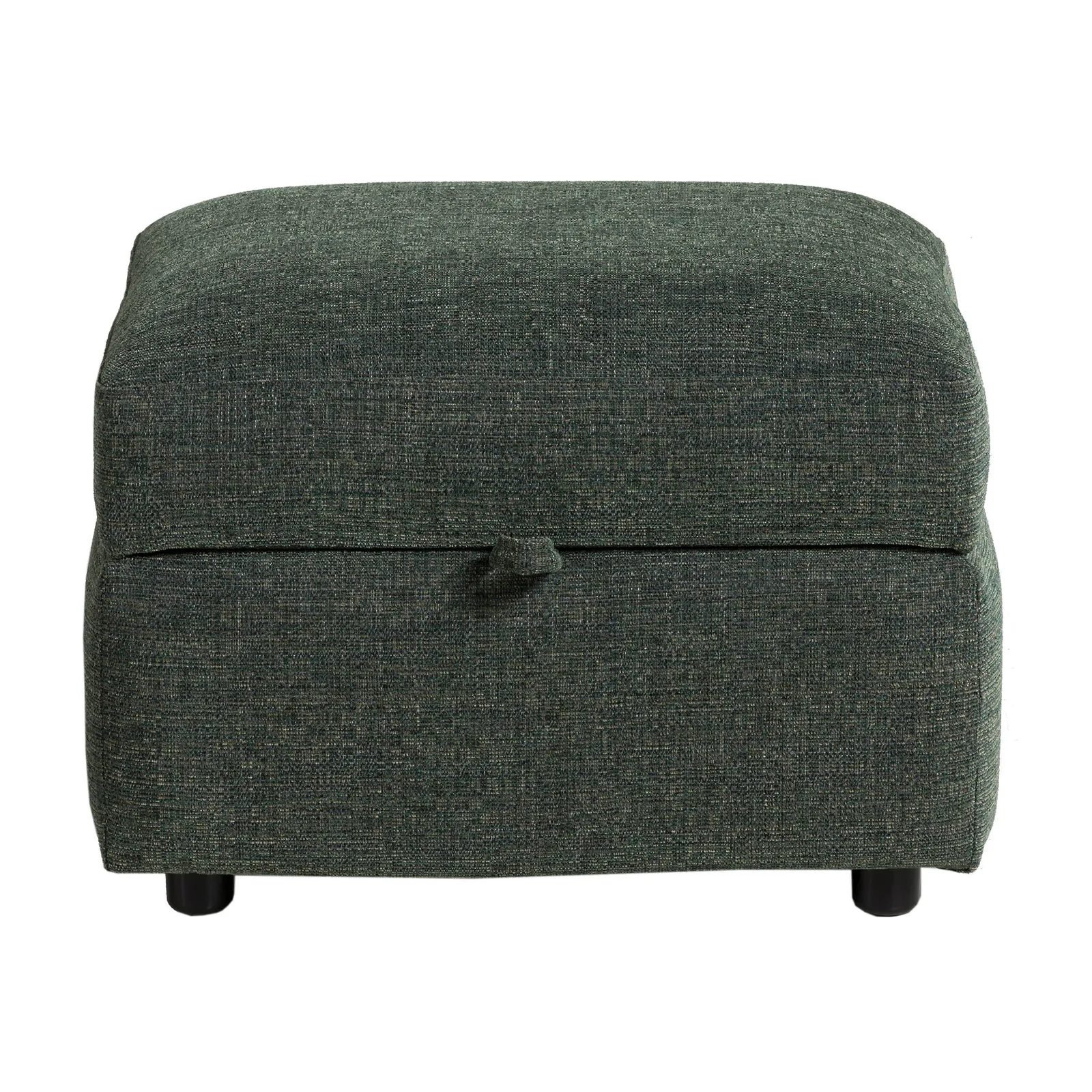 Ercol Sandford Storage Footstool, Green Fabric | Barker & Stonehouse 2