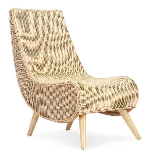 Desser Teardrop Rattan Chair 2