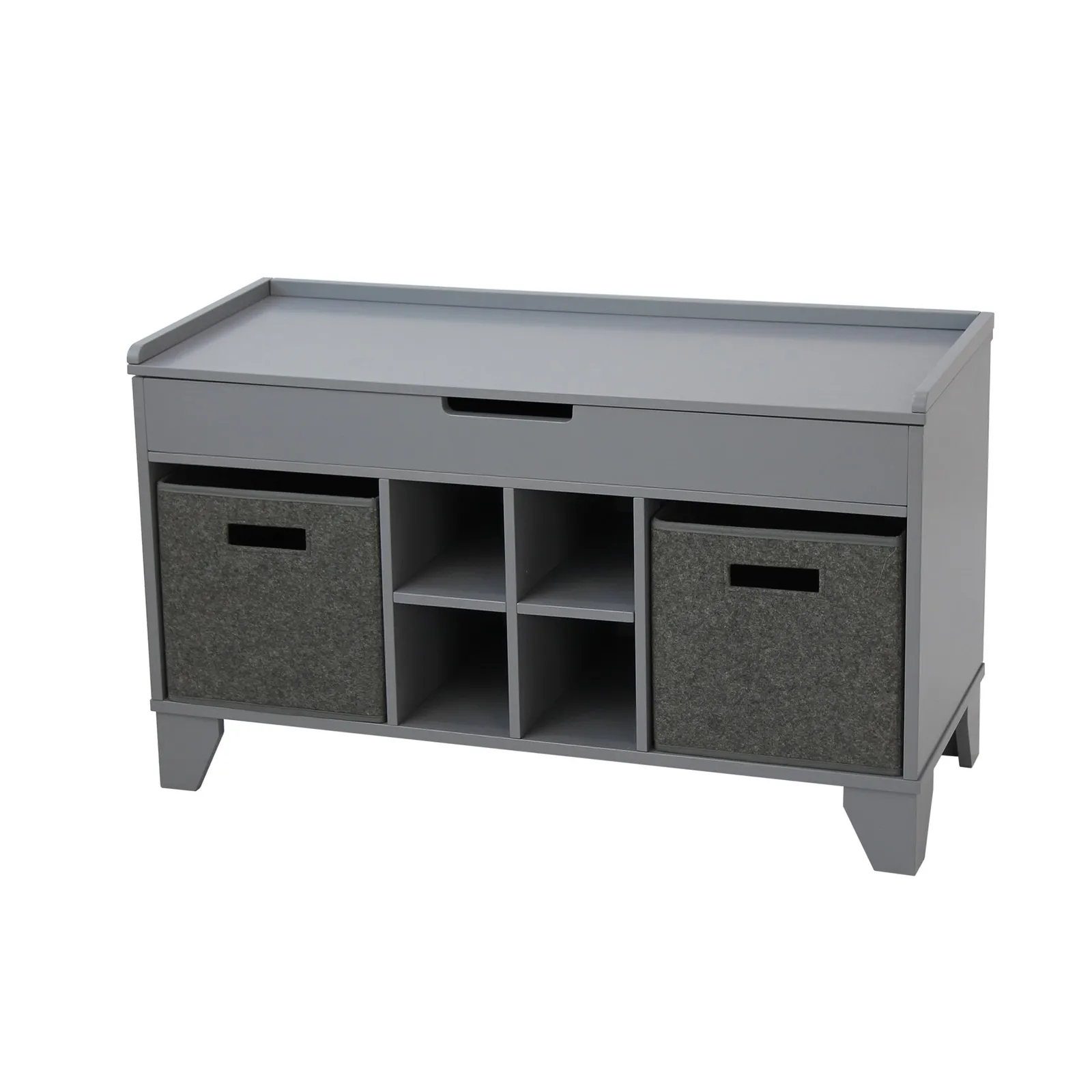 Huntingdon Hallway Storage Ottoman Grey