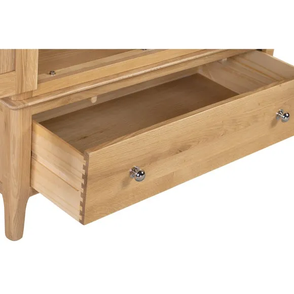 Cotswold Double 1 Drawer Wardrobe, Oak 5