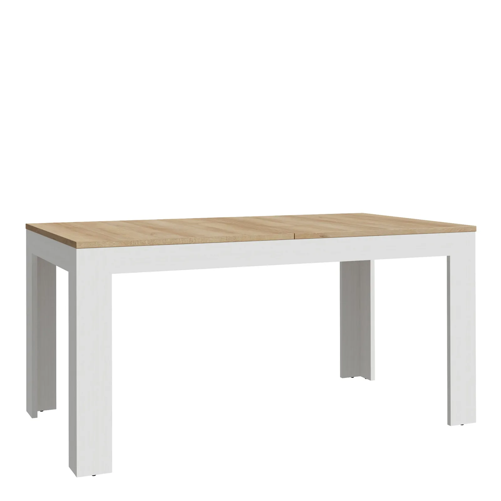Furniture To Go Bohol Extending Dining Table in White 2