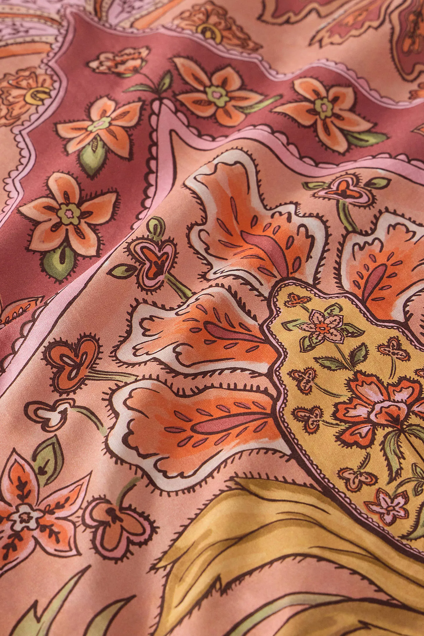 Pink Saffron Duvet Set - Pink 4