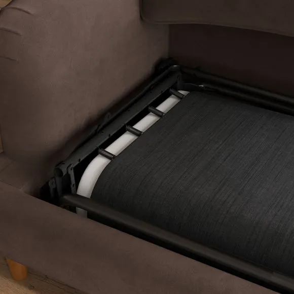 Beatrice II Velvet 3 Seater Sofa Bed 3
