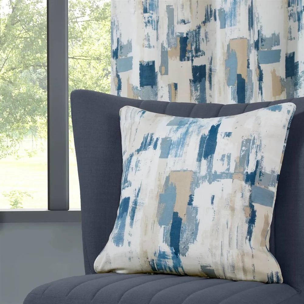Sundour Bamford Eyelet Curtains in Blue 5