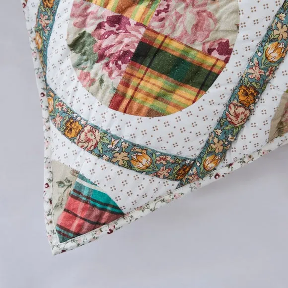 Dorma Tove Patchwork Pillow Sham 2