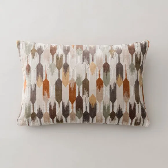 Kelso Cut Velvet Rectangle Cushion 3