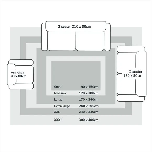 Reid Textured Washable Rug 6