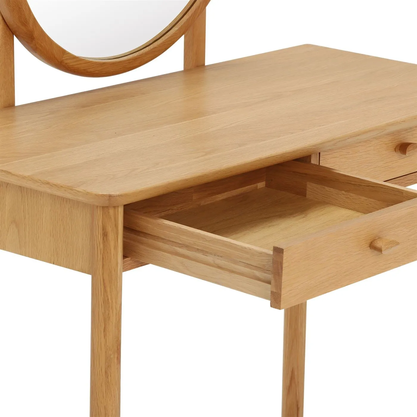 Ercol Teramo Dressing Table, Neutral Oak | Barker & Stonehouse 5