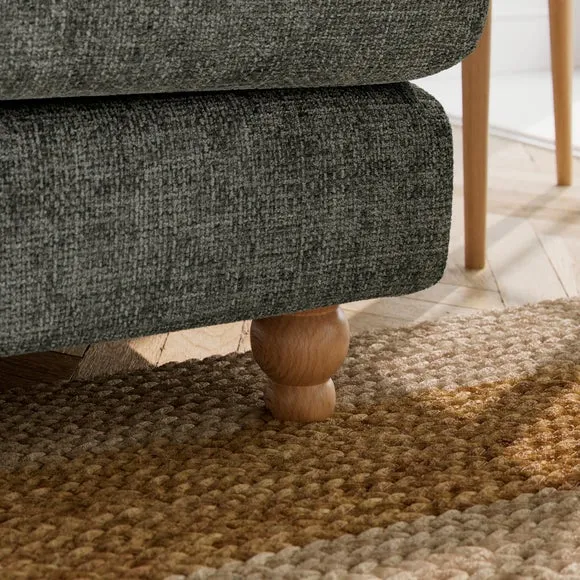 Martha Chunky Chenille 3 Seater Sofa 5