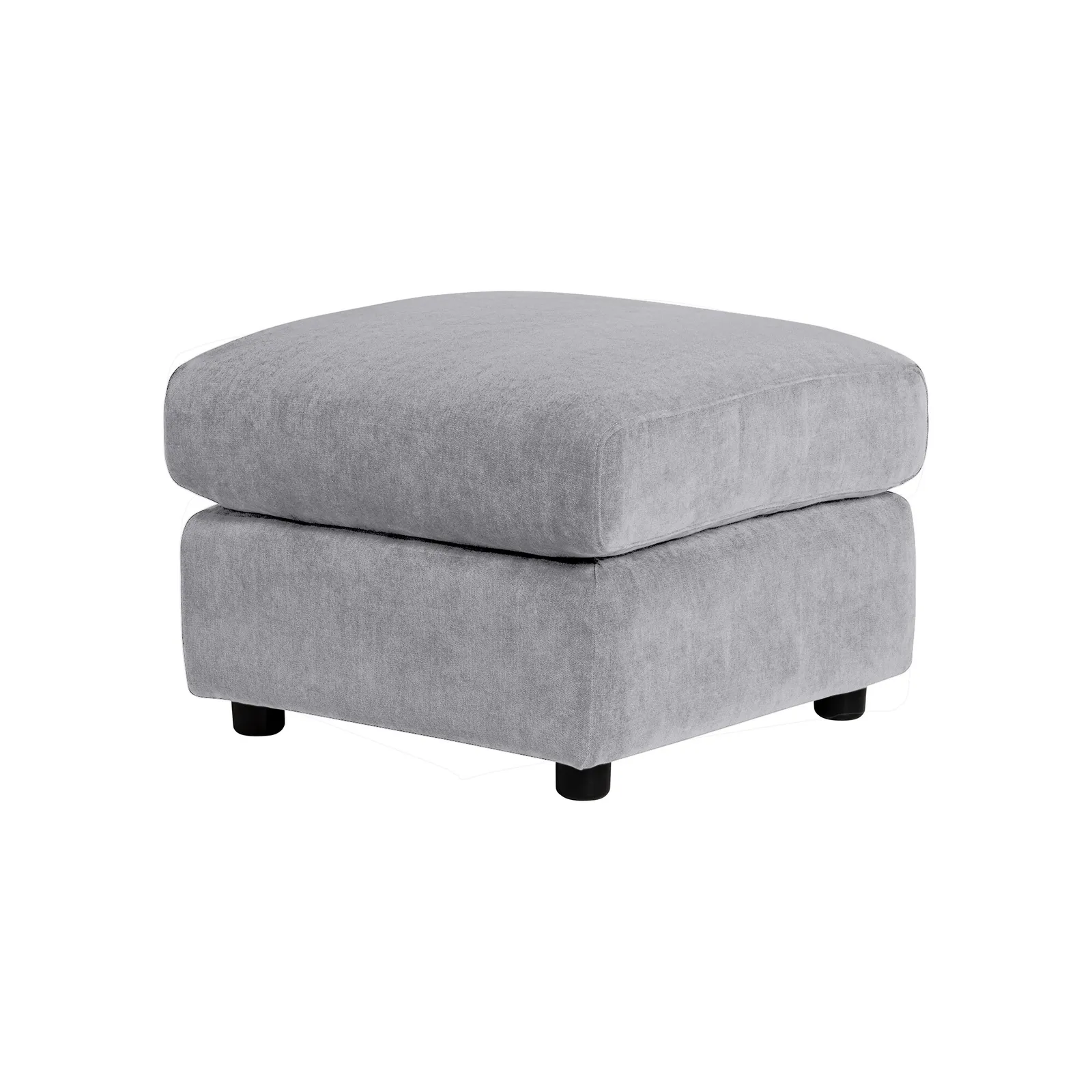 Montgomery Footstool, Grey Fabric | Barker & Stonehouse 4