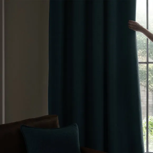 Luna Brushed Eyelet Curtains (Blackout Available) 6