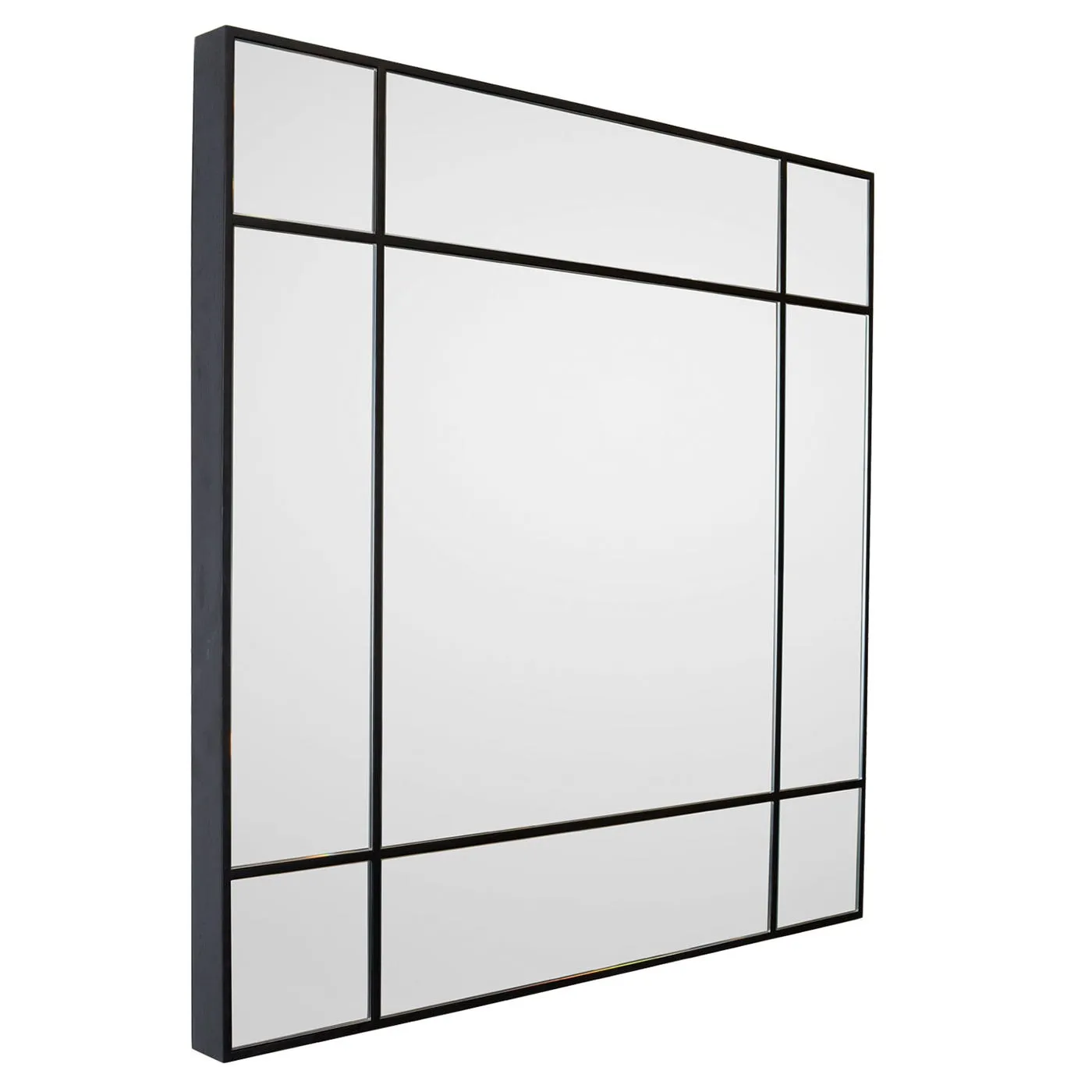 Porada Four Seasons Square Mirror Wenge Stain Small