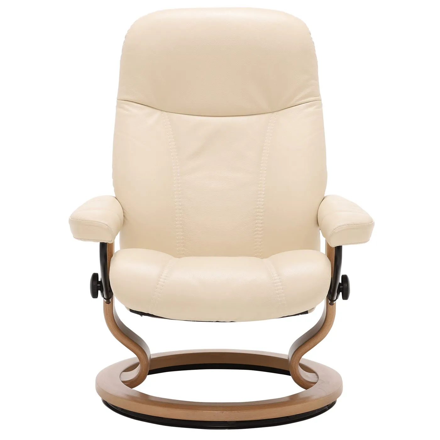 Stressless Consul Classic Chair & Stool, Choice of Batick Leather