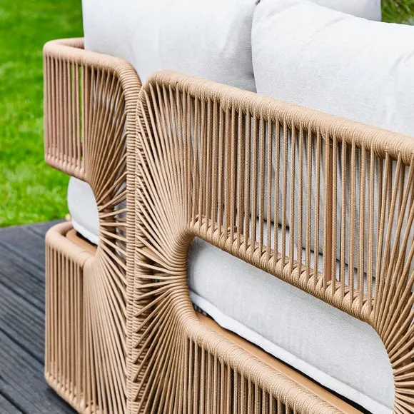 Amazonia Rope Corner Sofa Set 5