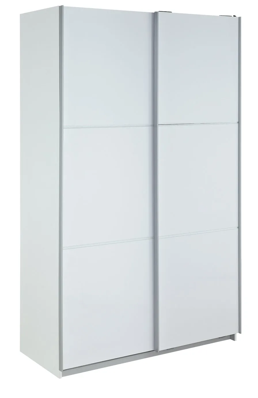 Habitat Holsted White Medium Wardrobe