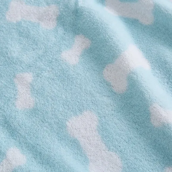 Bone Print Throw Blanket 130cm x 170cm 2