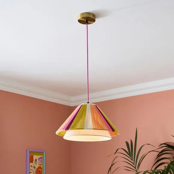 Sophie Robinson Rope Pendant Light