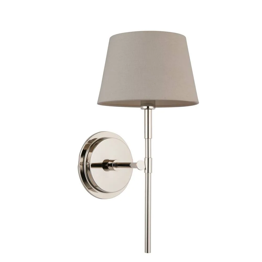 Netlighting Rennes & Cici Wall Lamp Shade & Grey Linen 5