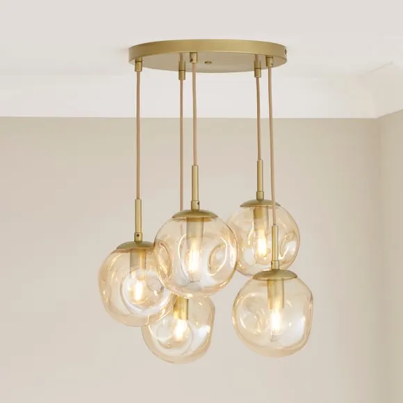 Alexis 5 Light Cluster Ceiling Light 3