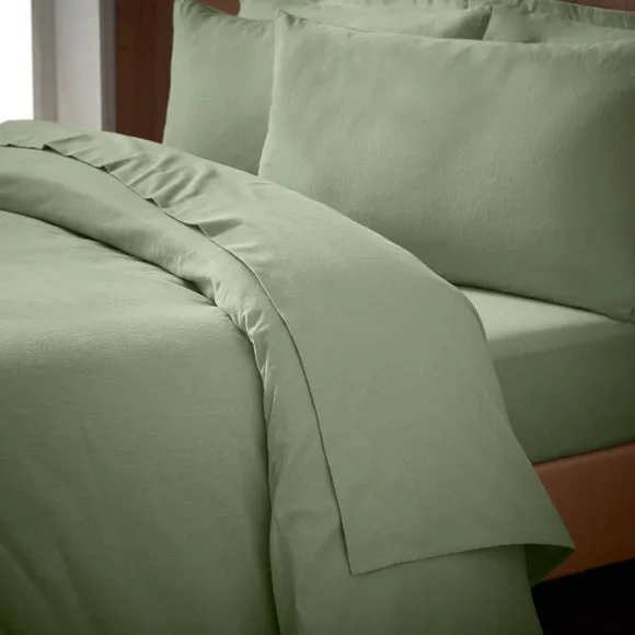 Soft & Cosy Luxury 100% Brushed Cotton Flat Sheet 1