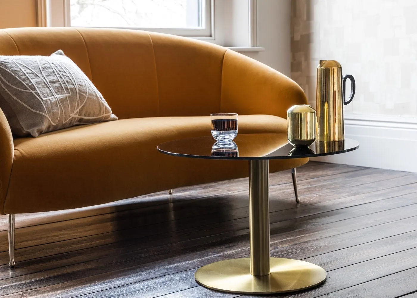 Tom Dixon Flash Circular Side Table Black 2