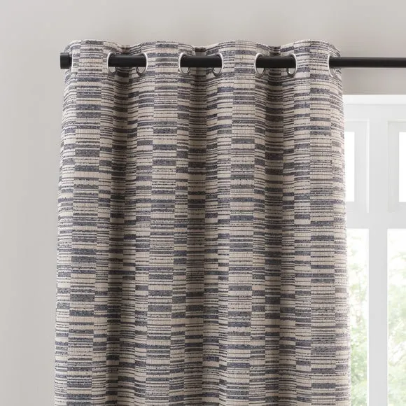 Roscoe Woven Eyelet Curtain 1
