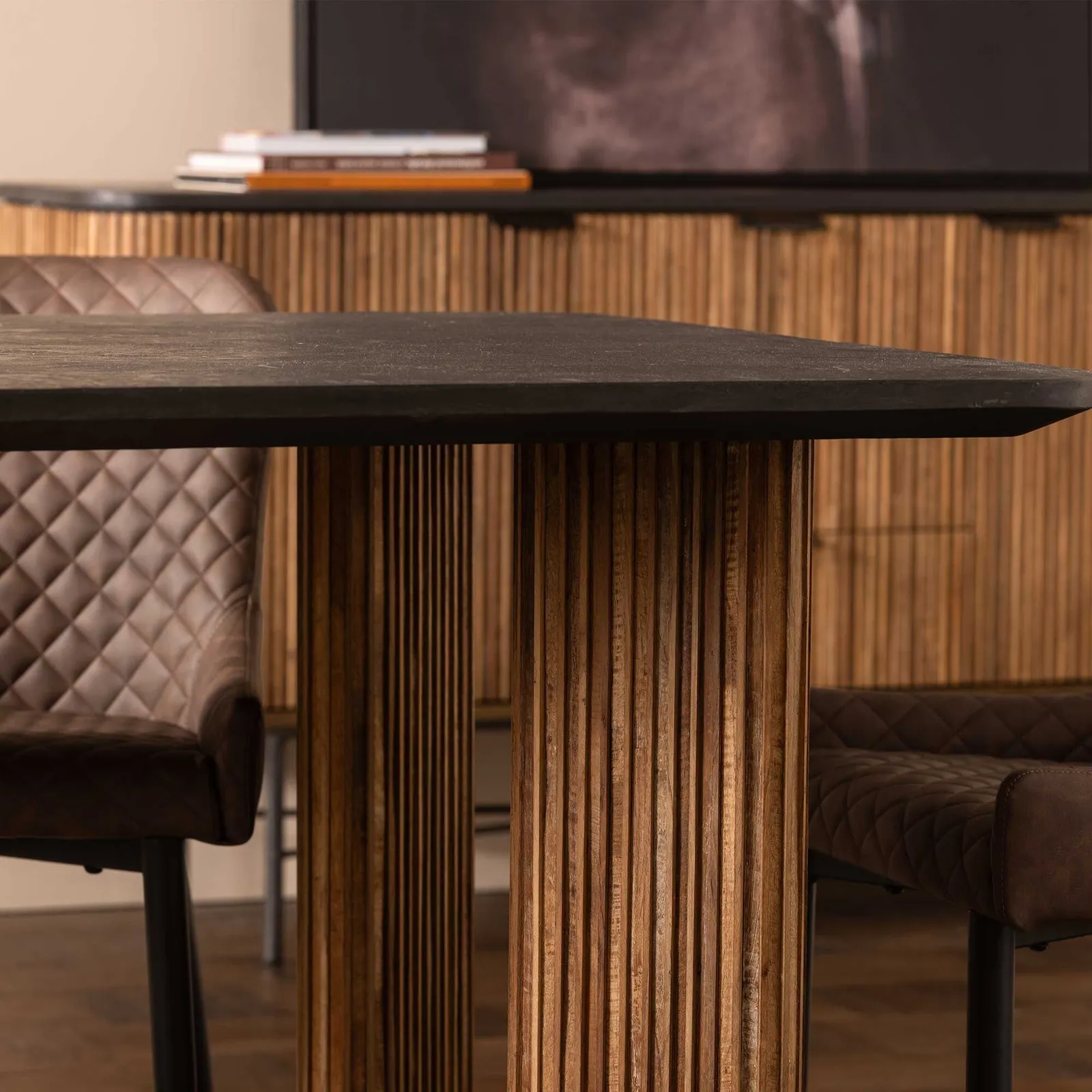 Trinidad Dining Table Havana 200X100, Teak Wood | Barker & Stonehouse 6